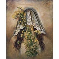 Laiba Maqsood, 36 x 48 Inch, Acrylic on Canvas, Floral Paintings, AC-LMQ-003 Laiba Maqsood, 36 x 48 Inch, Acrylic on Canvas, Floral Paintings, AC-LMQ-003